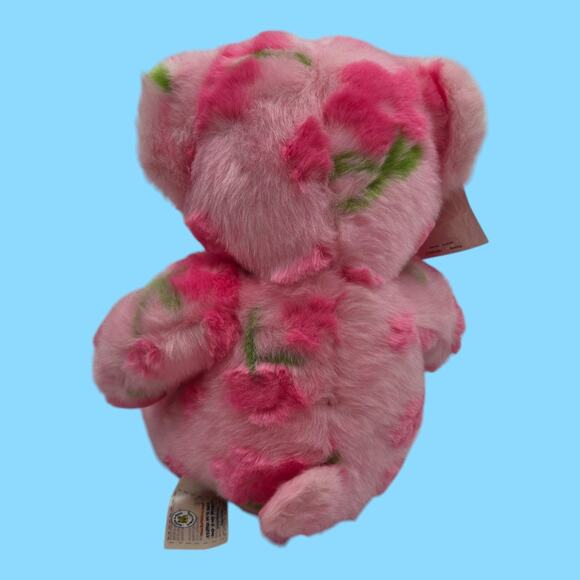 Seasons of Hugs 15" Stuffed Spring Teddy Build-A-Bear Plush with Collectible Pin - Picture 6 of 14